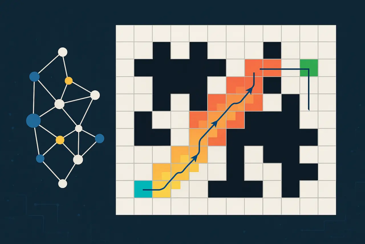 AI Search Algorithms: Comparison and Simulation