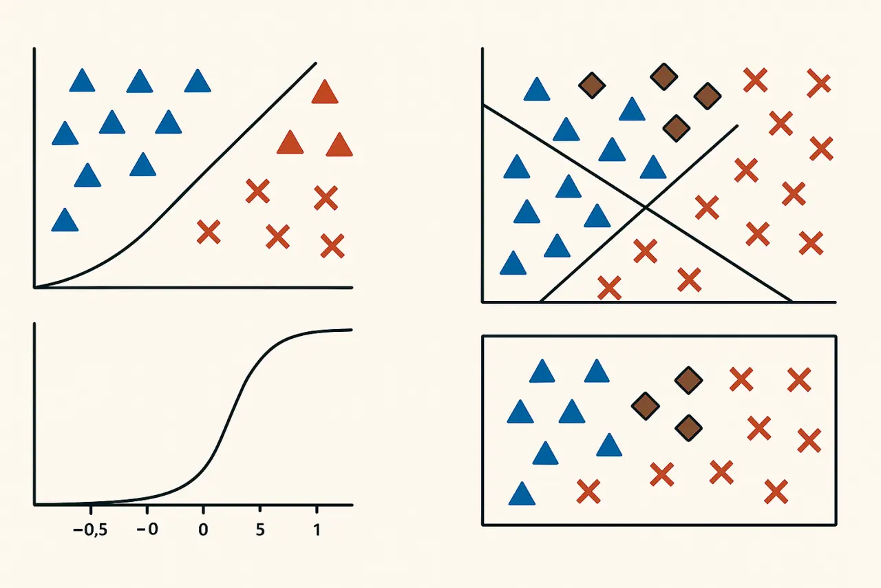 Multiclass Logistic Regression: One-vs-One, One-vs-All, and Softmax Explained
